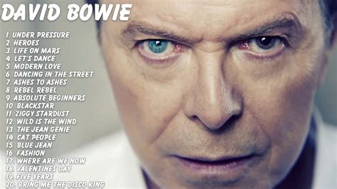 youtube bowie|david bowie greatest hits.